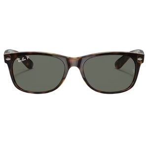 RAY-BAN • New Polarized Wayfarer Classic Sunglasses Includes Case Made In Italy